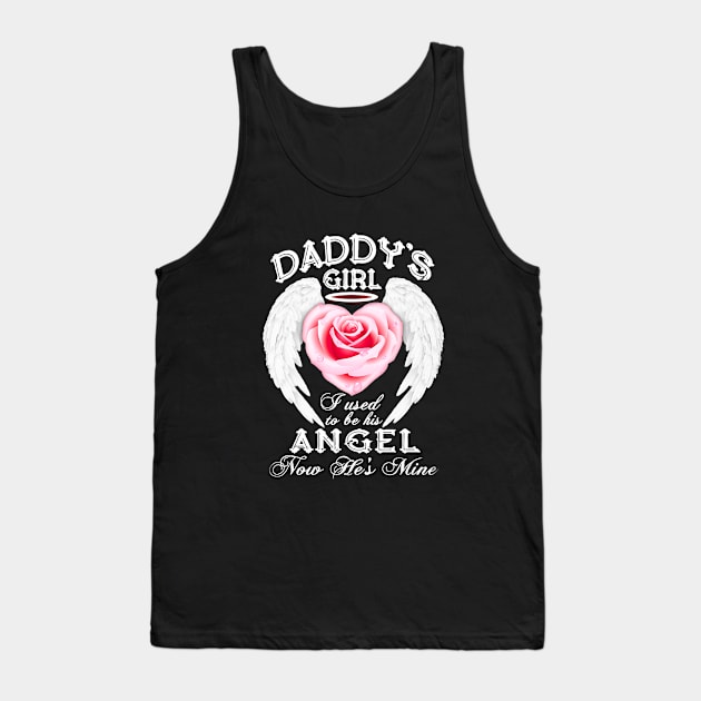 Fathers Day Gift Dad Memorial Quotes Tank Top by Amazing Planet